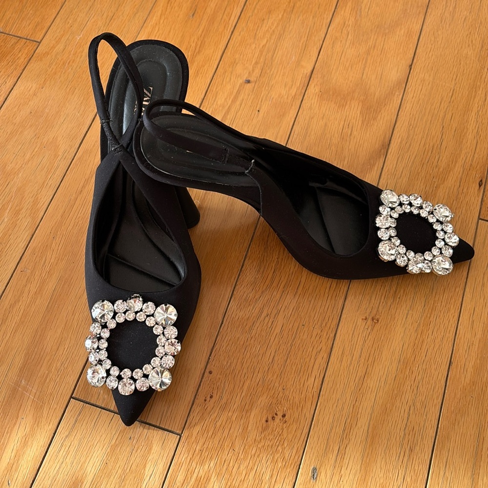 Zara black shoes